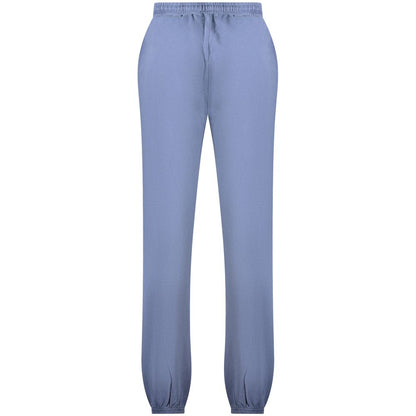 North Sails Blu Cotton Women's Track Pant with elastic waistband and soft texture, perfect for casual wear.
