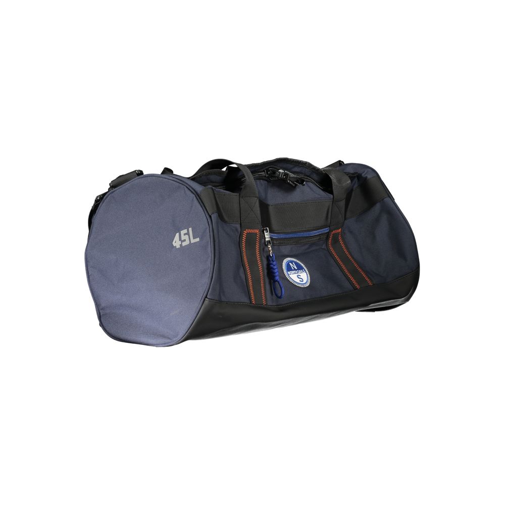 North Sails Blu Polyester Men Duffle Bag 1728,67403481248,Bags,Blue,Handbags - Bags,Men,New with tags,North Sails
