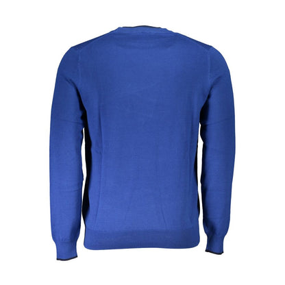 North Sails Blue Organic Cotton Men's Sweater