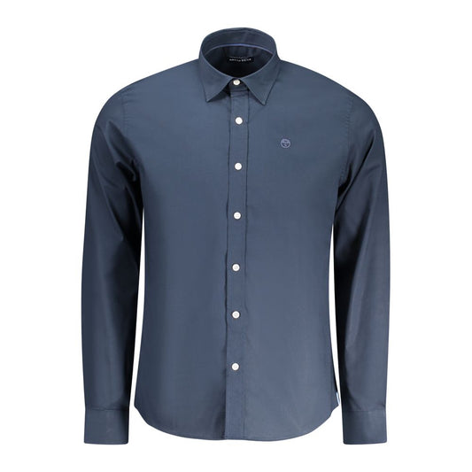 North Sails North Sails Blue Cotton Shirt 1728,67403481248,Blue,Clothing,M,Men,Men - Clothing,New with tags,North Sails,S,Shirts - Men - Clothing,XL,XXL NO-35826-S