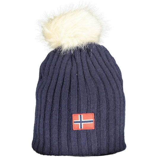 Norway 1963 Norway 1963 Blue Polyester Hat NO-25536 1728,67403481248,Blue,Hats - Women - Accessories,New with tags,Norway 1963,Women