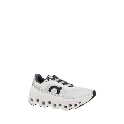 ON White Polyester Athletic Sneakers
