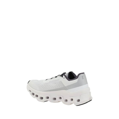 ON White Polyester Athletic Sneakers