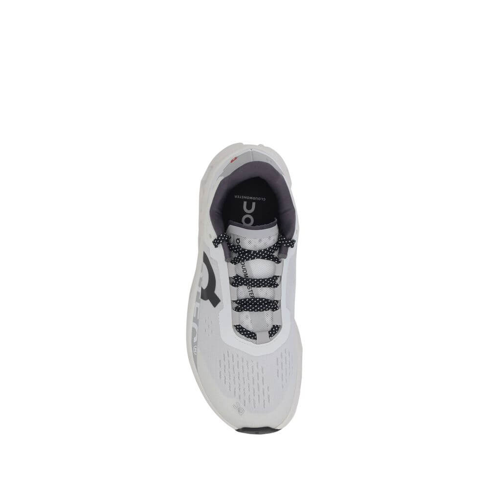 ON White Polyester Athletic Sneakers
