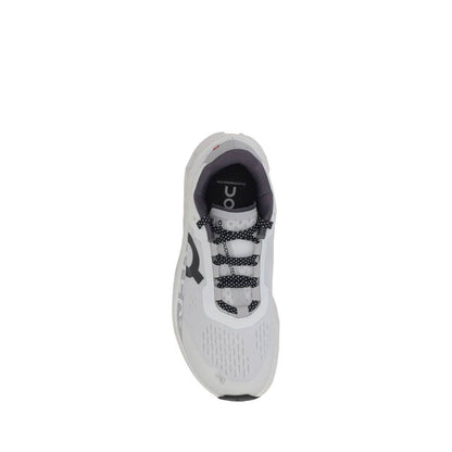 ON White Polyester Athletic Sneakers