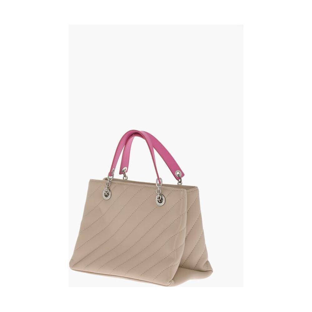 Off-White Off-White Quilted Leather JACKHAMMER Tote Bag with Contrasting Details OFP597809GD 1728,74866327712,Bags,Beige,New with tags,Off-White,Tote Bags - Women - Bags,Women,Women - Bags