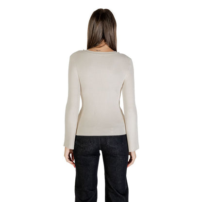 Only Beige Viscose Sweatshirt 1728,71956299936,Beige,Clothing,New with tags,Only,Sweaters - Clothing,Sweatshirts - Sweaters - Clothing,Women,XL
