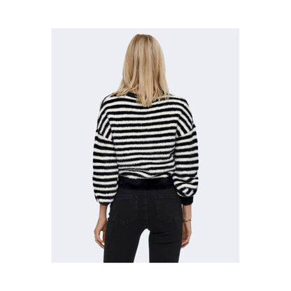 Only Black And White Marabou Sportswear