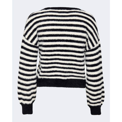 Only Black And White Marabou Sportswear