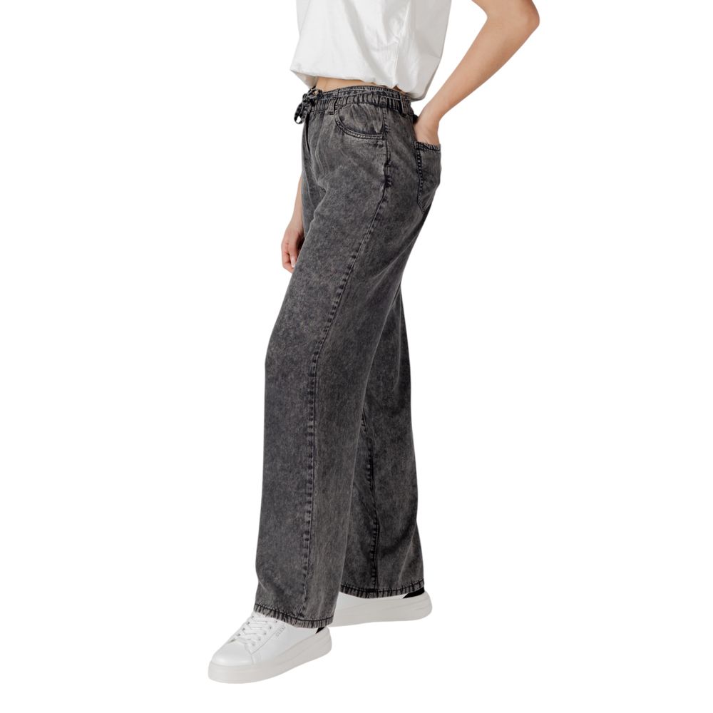 Only Black Lyocell Casual Pants
