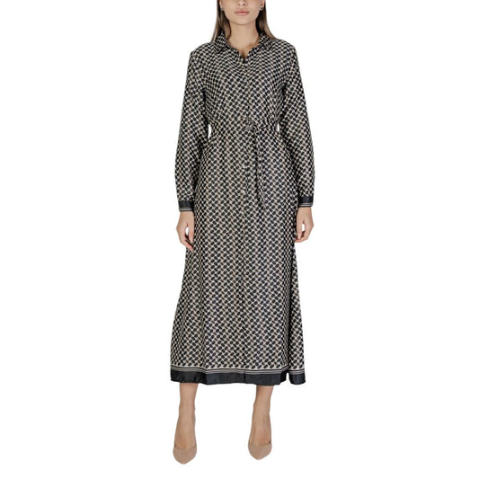 Only Black Recycled Polyester Long Dress