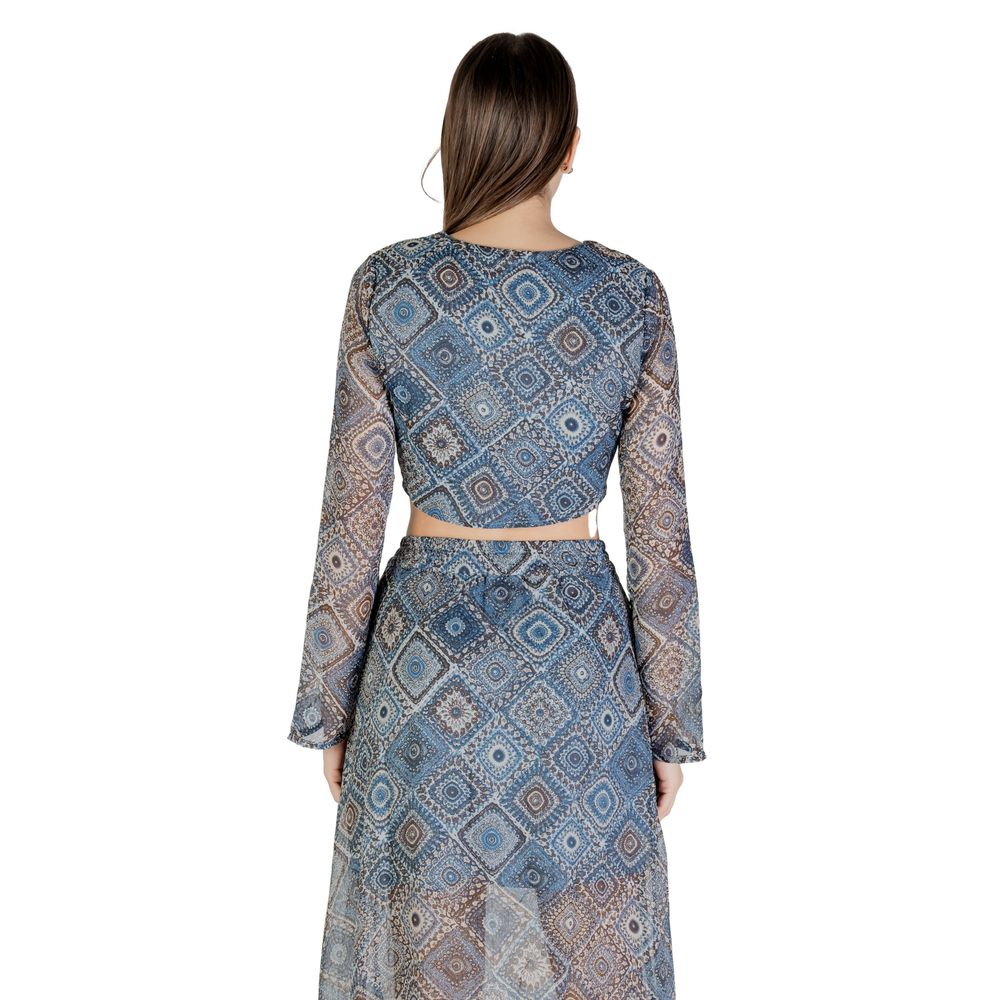 Only Blue Recycled Polyester Top