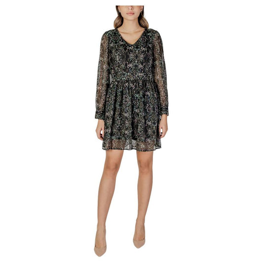 Only Only Black Recycled Polyester Dress ON-15732500009-IT42|M 1728,71956299936,Black,Clothing,Dresses - Women - Clothing,IT38|XS,IT42|M,New with tags,Only,Women,Women - Clothing