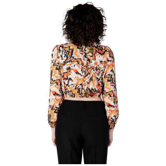 Only Only Orange Polyester Shirt ON-11458700125-IT42|M 1728,71956299936,Clothing,IT42|M,IT44|L,New with tags,Only,Orange,Shirts - Women - Clothing,Women,Women - Clothing