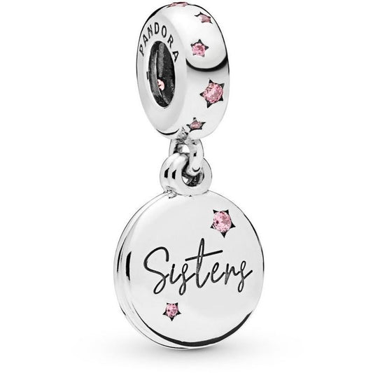 PANDORA Mod. FOREVER SISTERS DANGLE CHARM Jewel,JEWELRY,Lady