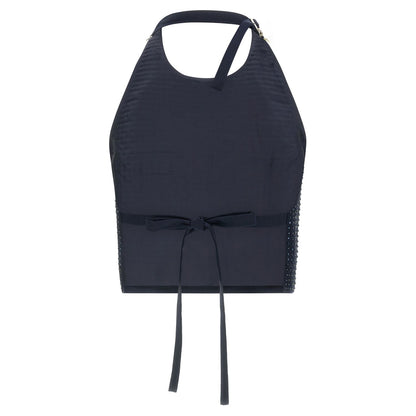 PINKO Blue Polyester Tank Tops