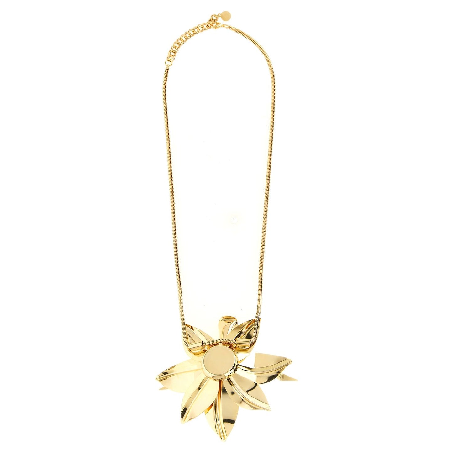 Paco Rabanne Gold Brass Necklace