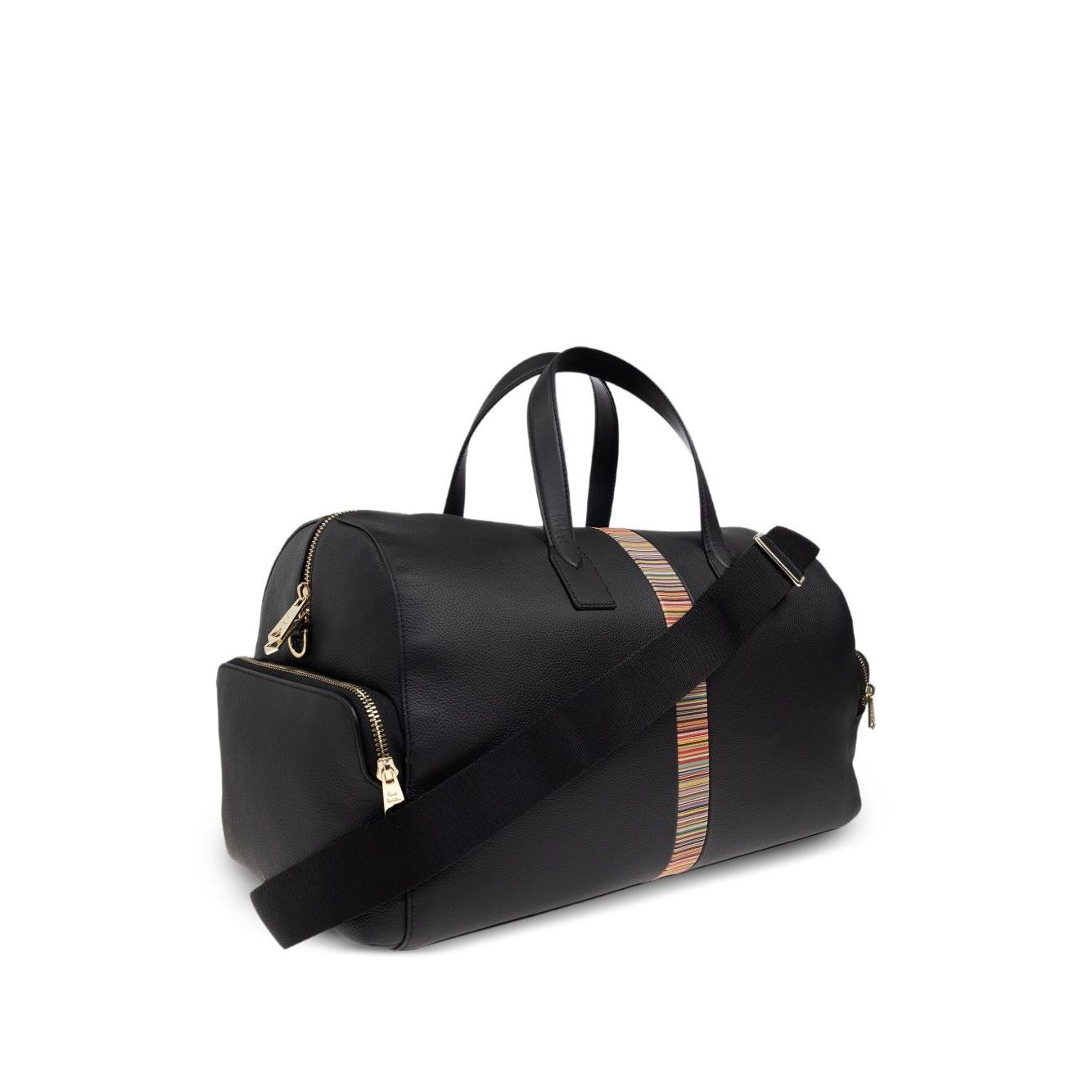 Paul Smith Leather 'Signature Stripe' Trim Holdall General