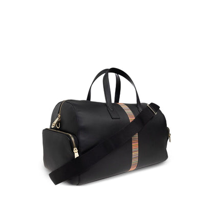 Paul Smith Leather 'Signature Stripe' Trim Holdall General