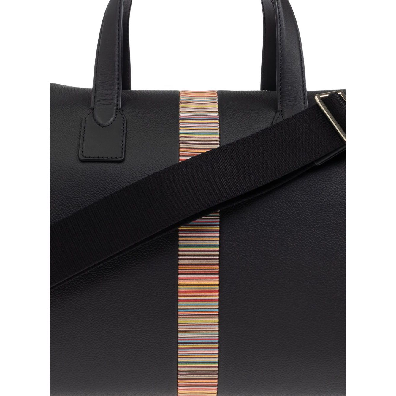 Paul Smith Leather 'Signature Stripe' Trim Holdall General