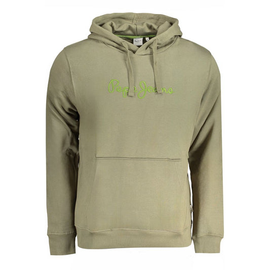 Pepe Jeans Verde Organic Cotton Men Hoodie