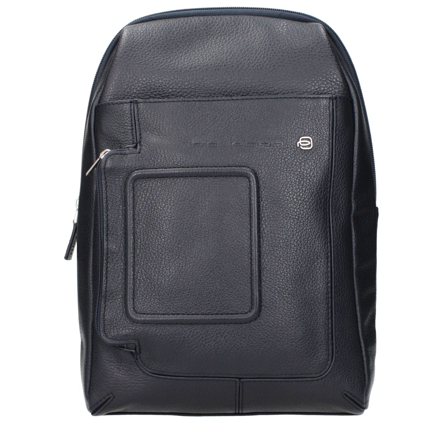 Piquadro Blue Leather Crossbody Bag