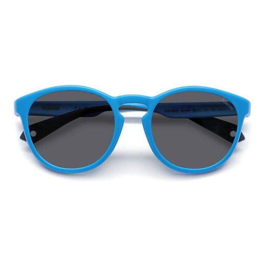 Polaroid Polaroid Blue Resin Sunglasses POPLD7050SMVUAC 1728,Blue,New with tags,Polaroid,Unisex,Unisex Sunglasses - Sunglasses
