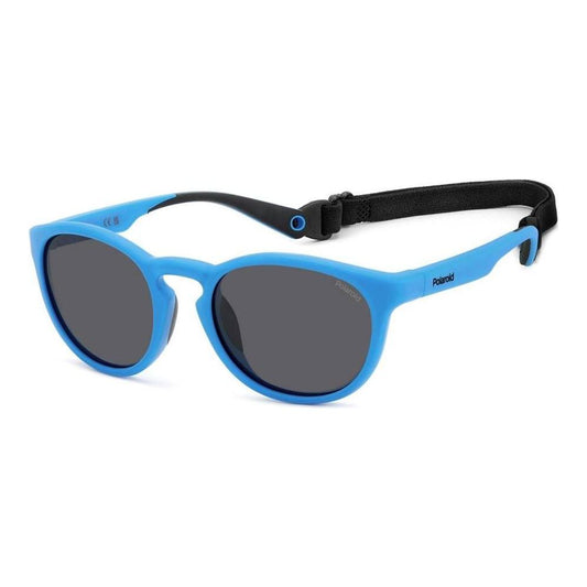 Polaroid Polaroid Blue Resin Sunglasses POPLD7050SMVUAC 1728,Blue,New with tags,Polaroid,Unisex,Unisex Sunglasses - Sunglasses