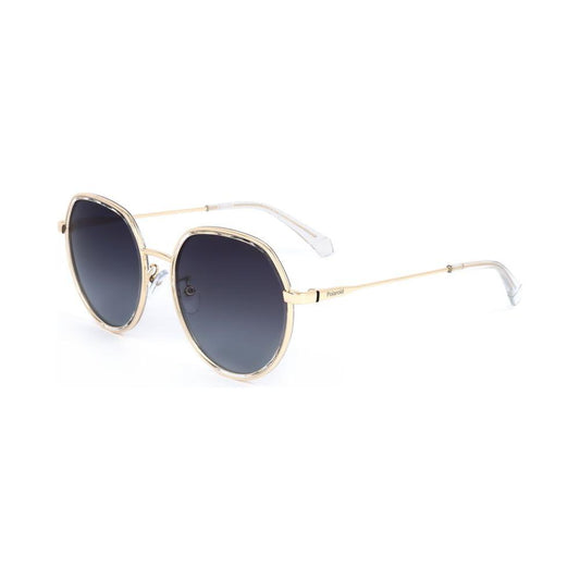 Polaroid Polaroid Gold Stainless Steel Sunglasses POPLD4160GSXJ5GAC 1728,67434610848,Gold,New with tags,Polaroid,Unisex,Unisex Sunglasses - Sunglasses