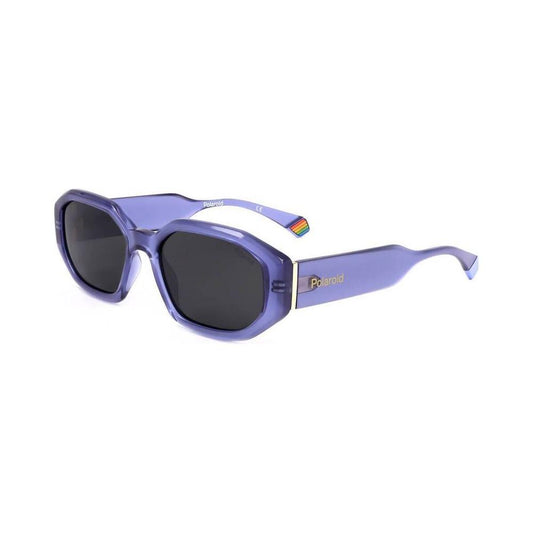 Polaroid Polaroid Purple Metal Sunglasses POPLD6189S789AC 1728,New with tags,Polaroid,Purple,Sunglasses for Women - Sunglasses,Women