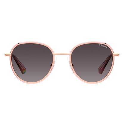 Polaroid Rose Gold Metal Sunglasses Polaroid
