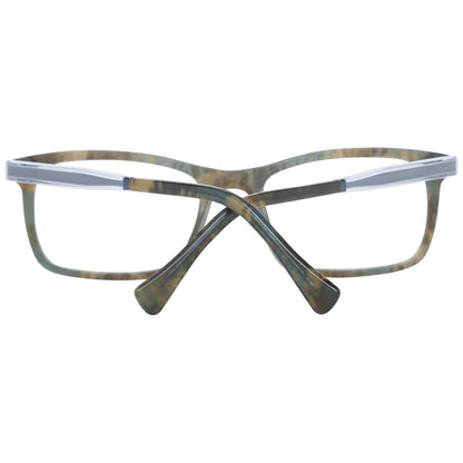 Police Green Plastic Glasses (Frames)
