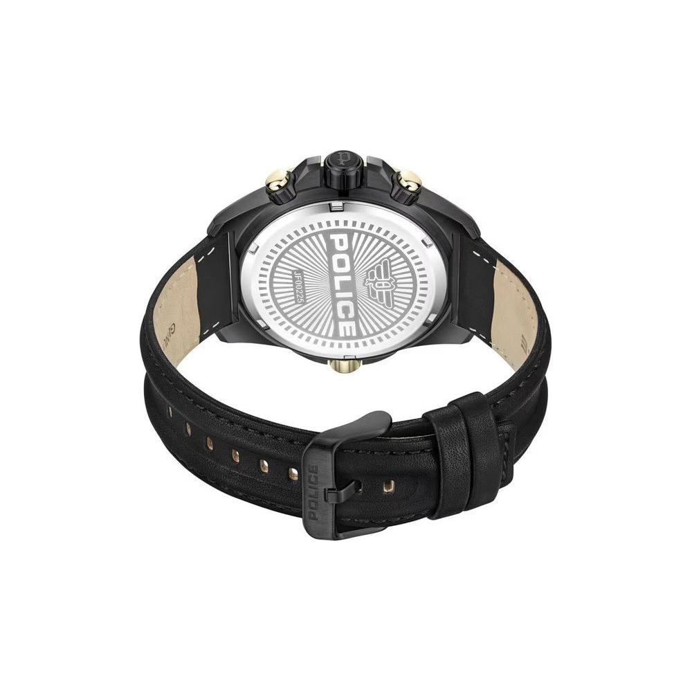 Police Police Black Artificial Leather Watch POPEWJF0022501AC 1728,67434610848,Black,Men,New with tags,Police,Watches for Men - Watches