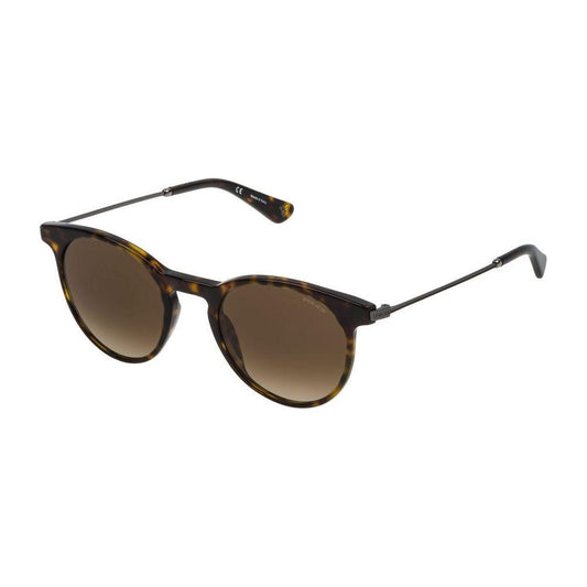 Police Police Brown Metal Sunglasses POSPL571N500722AC 1728,Brown,New with tags,Police,Sunglasses for Women - Sunglasses,Women