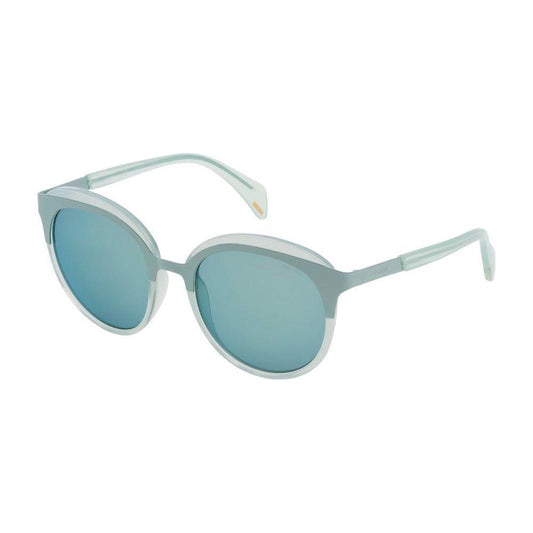 Police Police Green Metal Sunglasses POSPL49953SMCXAC 1728,Green,New with tags,Police,Sunglasses for Women - Sunglasses,Women