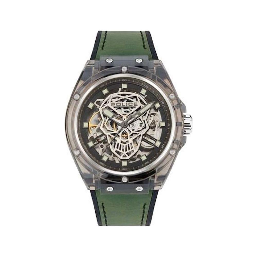 Police Police Green Silicone Watch POPEWGR1592404AC 1728,Green,Men,New with tags,Police,Watches for Men - Watches
