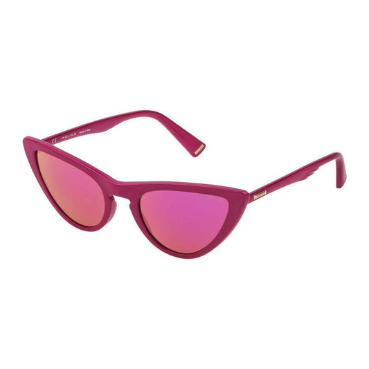 Police Police Purple Injected Sunglasses POSPL9026QWKAC 1728,New with tags,Police,Purple,Sunglasses for Women - Sunglasses,Women