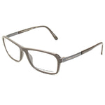 Porsche Gray Acetate Frames P8267-A with 55/14/140 mm dimensions, made from acetate in grey color, designed for women. Made in Japan.
