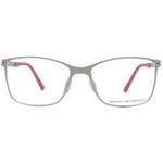 Porsche Gray Metal Frames P8262-A, women's glasses, grey metal frame, lens/bridge/temple 54/16/140 mm, made in Italy.
