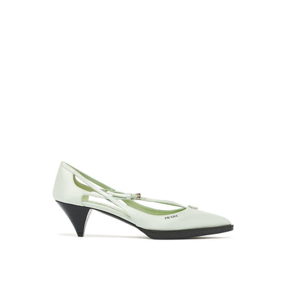 Prada Bicolor Silk Mid Heel Pumps1728,75611013280,Bicolor,EU39/US9,Mid Heel - Pumps - Shoes,New with tags,Prada,Pumps - Shoes,Shoes,Women