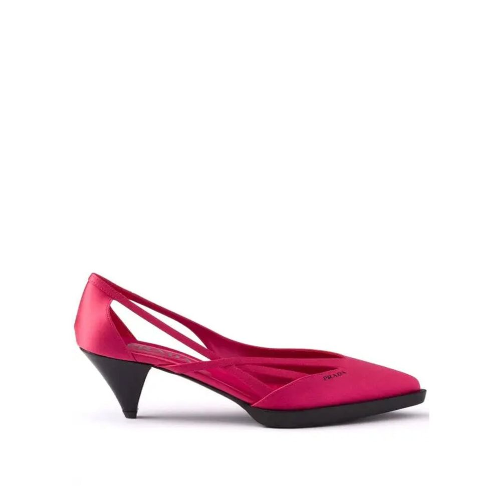 Prada Multicolor Silk Mid Heel Pumps1728,75611013280,EU39/US9,Mid Heel - Pumps - Shoes,Multicolor,New with tags,Prada,Pumps - Shoes,Shoes,Women
