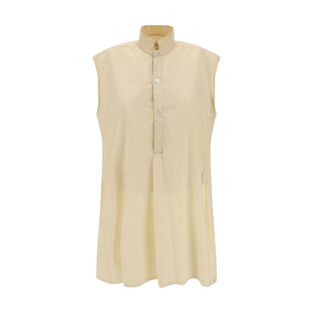 Quira Cream Cotton Shirt