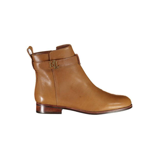 Ralph Lauren Ralph Lauren Brown Leather Women Boot 1728,67403481248,Boots - Women - Shoes,Brown,EU40/US10,New with tags,Ralph Lauren,Shoes,Women,Women - Shoes RA-15759-EU40/US10