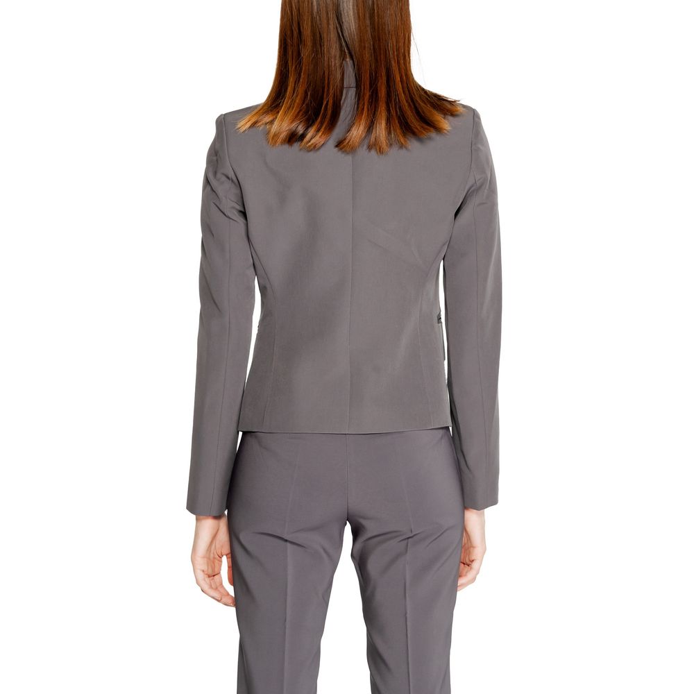 Rinascimento Gray Polyester Blazer