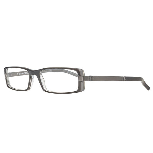 Rodenstock Black Plastic Frames - Women's eyewear model R5204-a, size 49/16/135 mm, featuring durable black plastic material.