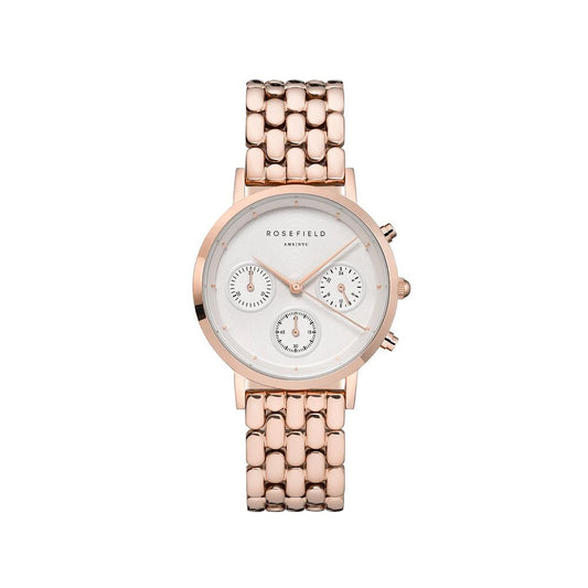 Rosefield Multicolor Stainless Steel Dress Watch