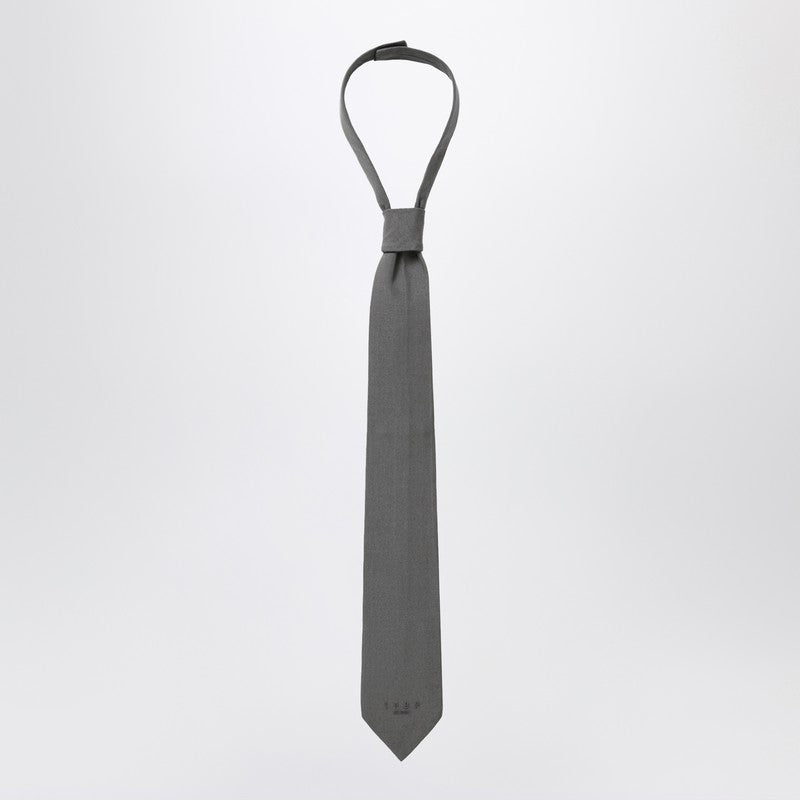 1989 STUDIO Dark grey woven tie S03UHJ001FAB008/Q_1989-1200_100
