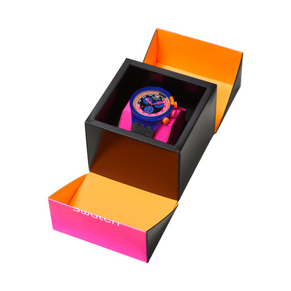 SWATCH Mod. NEON PARTY TO THE MAX PAY!READY STOCKED WATCHES,Wristwatch