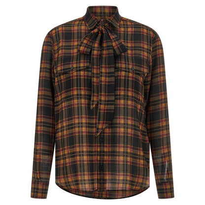 Saint Laurent Multicolor Wool Blouse