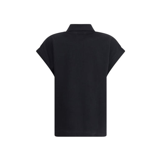 Saint Laurent Sleeveless Polo Shirt